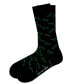 ფოტო #2 პროდუქტის Women's Alligator W-Cotton Novelty Crew Socks with Seamless Toe Design, Pack of 1