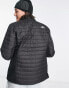 The North Face Canyonlands hybrid puffer jacket in black