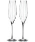 Waterford Optic Flute 8 oz, Set of 2