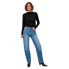 Фото #5 товара VILA Kelly Jaf Straight Fit high waist jeans