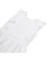 ფოტო #2 პროდუქტის Little Girls Organic Cotton Flutter Sleeve Fit and Flare Dress