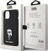 Karl Lagerfeld Karl Lagerfeld KLHCP15SSMHKNPK iPhone 15 6.1" czarny/black Silicone Ikonik Metal Pin