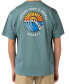 Фото #1 товара Men's Hawaii Sunsets Short Sleeve T-shirt