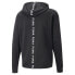 Фото #4 товара Puma Fit Lightweight Pwrfleece Pullover Hoodie Mens Black Casual Athletic Outerw