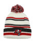 Фото #1 товара Big Boys and Girls Cream Tampa Bay Buccaneers Driftway Cuffed Knit Hat with Pom