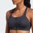 Adidas women TLRD Impact Luxe High-Support Zip Bra Черный, 34D - фото #34