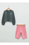 Фото #1 товара Костюм для малышей LC WAIKIKI Sweatshirt с байсиколеткой и шорты