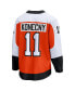 Men's Travis Konecny Burnt Orange Philadelphia Flyers Home Premier Breakaway Player Jersey