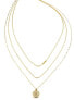 Decent triple necklace Guess JUBN03127JWYGT/U