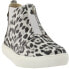 COCONUTS by Matisse Love Worn Leopard High Top Womens Grey Sneakers Casual Shoe