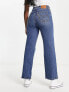 Фото #5 товара Levi's ribcage straight leg ankle jeans in mid wash