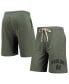 Фото #1 товара Men's Green Miami Marlins Mainstream Logo Terry Tri-Blend Shorts