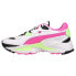 Фото #3 товара Puma Orkid Neon Lace Up Womens Pink, White Sneakers Casual Shoes 38540001