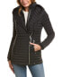 Фото #3 товара Rudsak Meg Leather-Trim Down Jacket Women's Black Xs