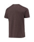 ფოტო #4 პროდუქტის Men's Charcoal, Brown Cleveland Browns Meter T-shirt and Shorts Sleep Set