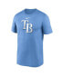 Фото #2 товара Men's Light Blue Tampa Bay Rays New Legend Logo T-shirt