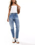 Stradivarius mom jeans in blue BLAU, 32 - фото #3