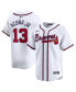 ფოტო #1 პროდუქტის Men's Ronald Acuna Jr. White Atlanta Braves Home Limited Player Jersey