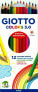 Фото #1 товара Цветные карандаши GIOTTO Colors 3.0 12 цветов