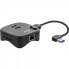 Фото #3 товара InLine USB 3.0 Multiadapter - 2xUSB-A - RJ45 - SD/MicroSD Cardreader - black