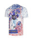 Men's White New York Giants Retired Player Name and Number Burst T-shirt