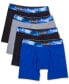 ფოტო #1 პროდუქტის Men's Classics Ultimate® X-Temp® 4-Pk. Moisture-Wicking Mesh Boxer Briefs