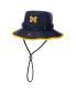 Фото #1 товара Men's Navy Michigan Wolverines 2024/25 On-Field Apex Performance Boonie Bucket Hat