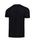 Фото #2 товара Men's Black Inter Miami CF Crest T-shirt