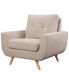 Paige 40.5" Stain-Resistant Fabric Armchair