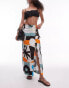 Фото #1 товара Topshop Sarong in Block Star Print in Multi