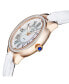 ფოტო #3 პროდუქტის Gv2 Women's Astor Ii 9141-L2 Swiss Quartz Italian Leather Watch 35 mm