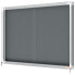 Фото #3 товара NOBO Premium Plus 8xA4 Sheets Interior Display Case Felt Surface With Sliding Door