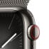 Apple Watch Series 9 Edelstahl 41 mm GPS+ Cellular Graphit Milanaise Armband