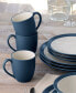 Colorwave Curve 16-Pc. Dinnerware Set, Service for 4