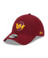 ფოტო #1 პროდუქტის Men's Burgundy Washington Commanders City Originals 39THIRTY Flex Hat