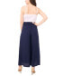 ფოტო #1 პროდუქტის Women's Challis Smocked-Waist Wide-Leg Pants