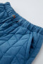 Water-repellent quilted apres ski trousers