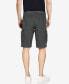 Men's Belted Double Pocket Cargo Shorts