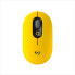 Фото #3 товара POP Mouse with emoji - Ambidextrous - Optical - RF Wireless + Bluetooth - 4000 DPI - Yellow