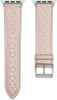 Kožený vzorovaný řemínek pro Apple Watch 42/44/45/49 mm - Pink
