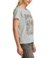 ფოტო #3 პროდუქტის Women's Cotton Floral Butterfly Classic T-Shirt