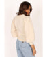 Womens Kahlani Button Front Knit Sweater