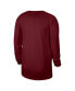 ფოტო #4 პროდუქტის Men's and Women's Wine Cleveland Cavaliers 2023/24 Legend On-Court Practice Long Sleeve T-shirt