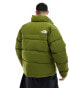 Фото #4 товара The North Face 92 Ripstop Nuptse puffer jacket in olive