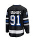 Фото #2 товара Men's Steven Stamkos Black Tampa Bay Lightning Alternate Premier Breakaway Player Jersey