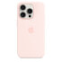 Фото #3 товара Apple iPhone 15 Pro Silicone Case with MagSafe - Pink, Cover, Apple, iPhone 15 Pro, 15.5 cm (6.1"), Pink