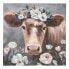 Фото #1 товара Картина GILDE Цветочная корова