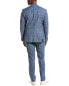 Фото #2 товара Boss Hugo Boss Slim Fit Wool Suit With Flat Front Pant Men's