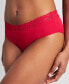 Фото #5 товара Women's Cotton Blend Lace-Trim Hipster Underwear, Created for Macy's