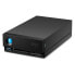 LaCie 1big Dock Pro - 4000 GB - USB Type-A - 3.2 Gen 1 (3.1 Gen 1) - 2800 MB/s - Black